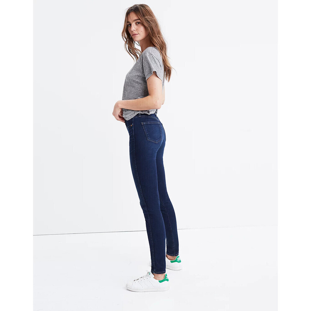 Madewell Women's 10" High-Rise Skinny Jeans in Hayes Wash Size W28